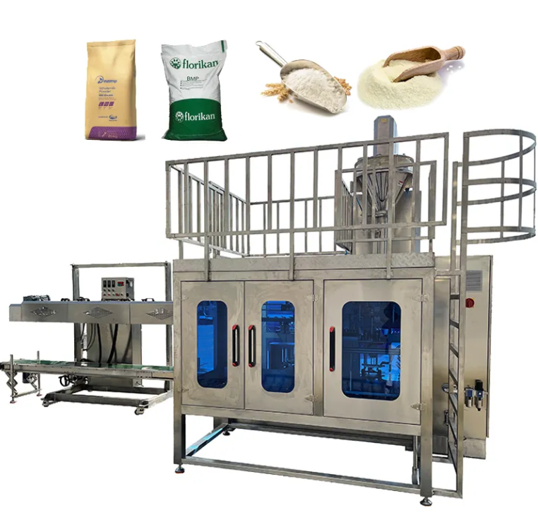 Automatic 25kg 50kg superfine powder Packaging Line