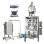 Automatic chocolate sauce filling bag forming packaging machine