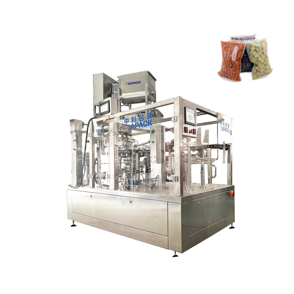 Bag soup packaging filling sealing machine