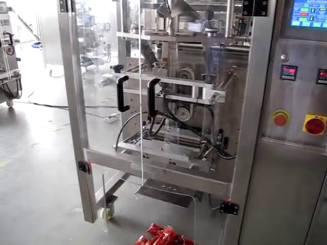 Automatic Tomato Paste Ketchup Sachet Packing Machine