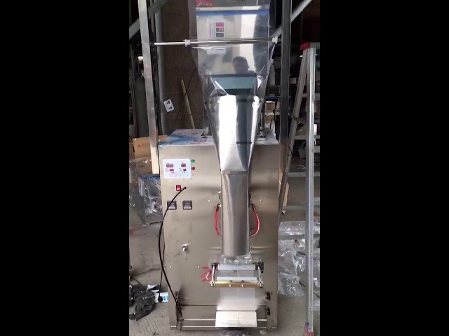 عمودی بڑی صلاحیت 100-500 گرام خود کار طریقے سے چاول پاؤڈر پیکنگ مشین