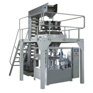 granule weighing premade bag rotary packing machine