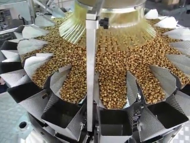 High speed multihead weigher full automatic vertical weighing and packing machine vffs weighing pack