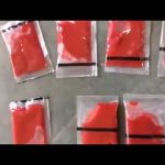 sachets shampoo pouch packing machine