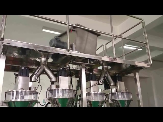 Stable small milk powder sachet packing machine