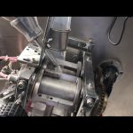 PLC control horizontal twin sachet powder packing machine