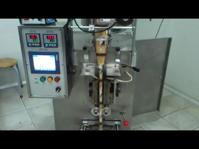 Vertical form fill seal packaging machine of shipping with Splint dorsal closure sealing